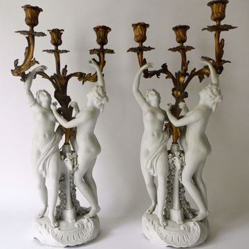 Image de PAIRE DE CANDELABRES