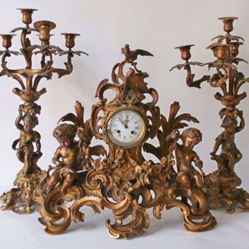 Image de GARNITURE DE CHEMINEE