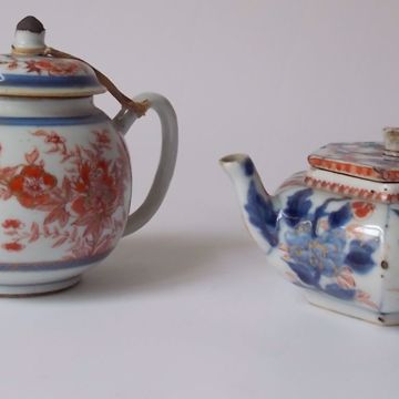Picture of TWO SMALL TEAPOTS