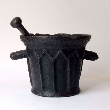 Picture of TWO CAST IRON MORTARS