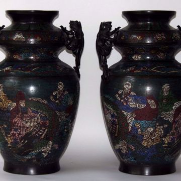 Picture of PAIR OF VASES