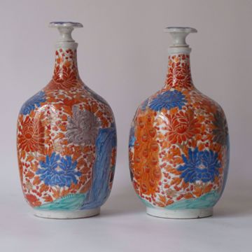 Picture of PAIR OF FLASKS