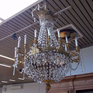 Picture of BRASS CHANDELIER