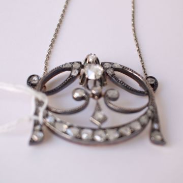 Image de COLLIER EN OR BLANC