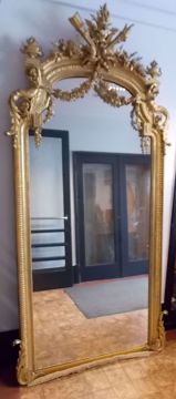 Picture of GILDED MANTEL MIRROR