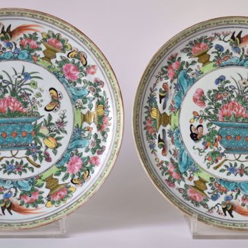 Picture of TWO PAIR OF PLATES