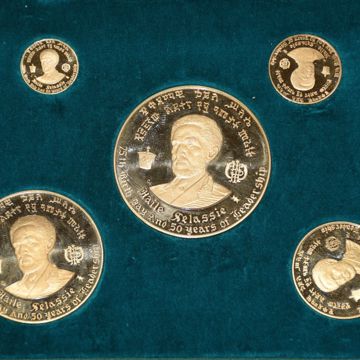 Picture of FIVE GOLD COINS