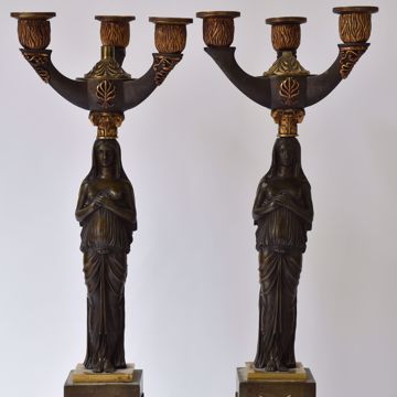 Picture of PAIR OF CANDELABRAS