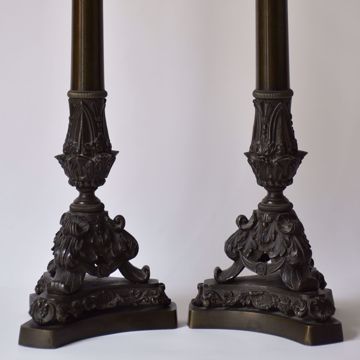 Picture of PAIR OF CANDLESTICKS