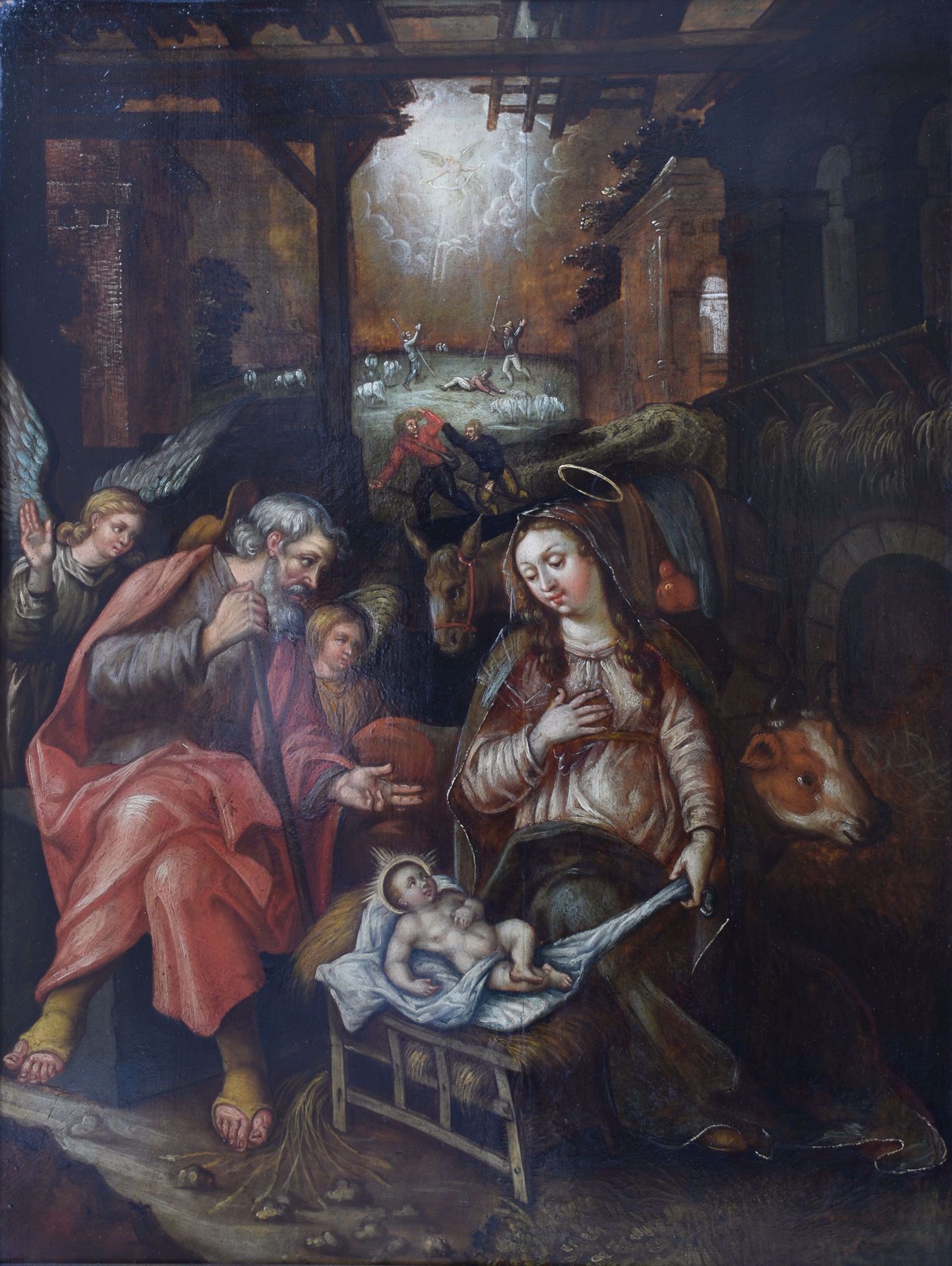 ANTWERP SCHOOL EARLY 17TH CENTURY AMBERES