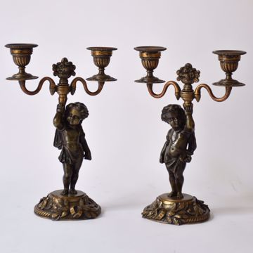 Picture of PAIR OF CANDELABRAS 