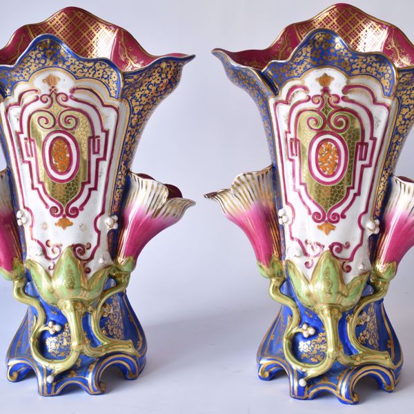 Image sur PAIRE DE VASES