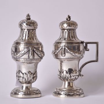 Picture of SUGAR CASTER AND MUSTARD POT