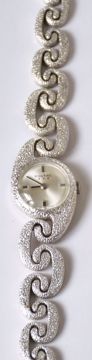 Picture of WHITE GOLDEN LADIES WATCH