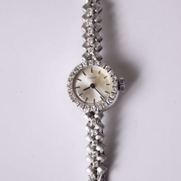 Image de MONTRE POUR DAMES EN OR BLANC