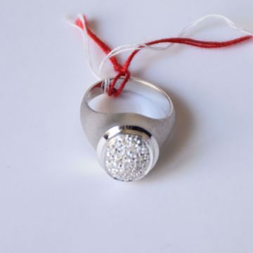 Picture of WHITE GOLD PINKY RING
