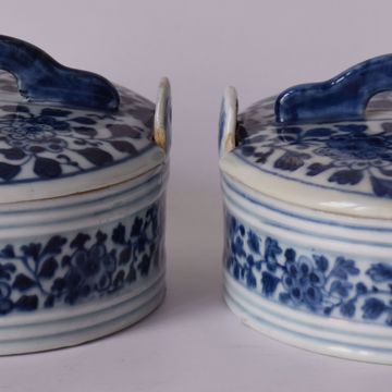 Picture of PAIR OF BUTTER DISHES