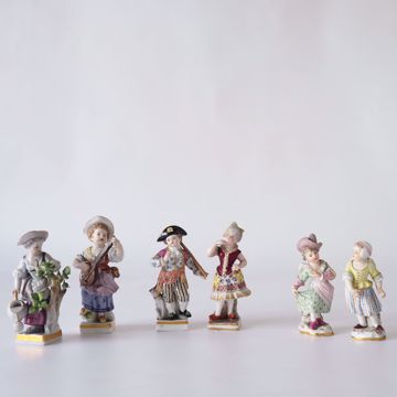 Afbeeldingen van ZES MINIATUURBEELDJES