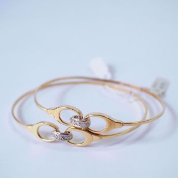 Image de DEUX BRACELETS EN OR FIN