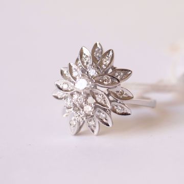 Image de BAGUE EN OR BLANC