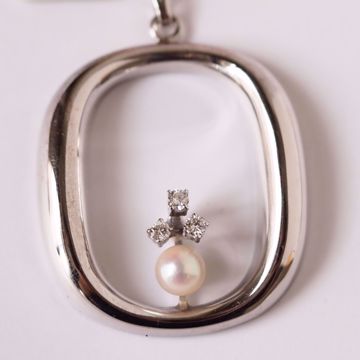 Image de PENDENTIF EN OR BLANC