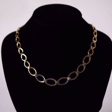 Picture of WHITE AND YELLOW GOLD NECKLACE