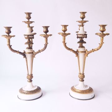 Picture of PAIR OF CANDELABRAS