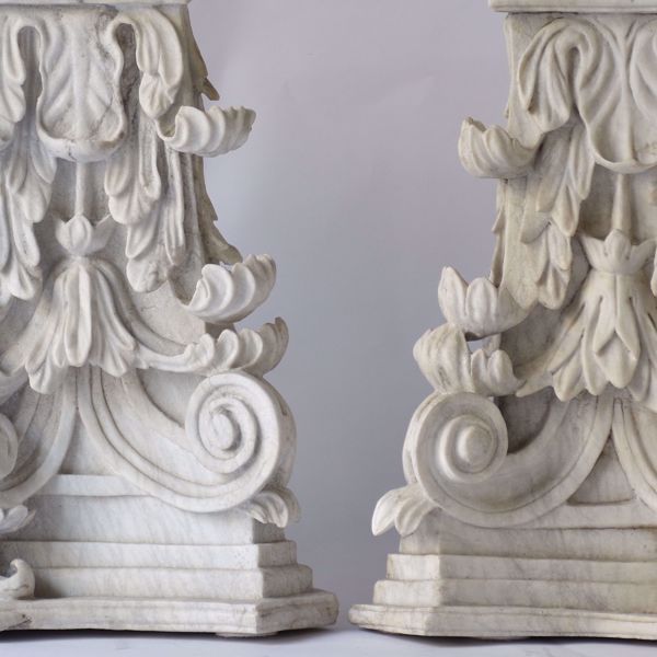 Picture of PAIR OF CORINTHIAN CAPITALS