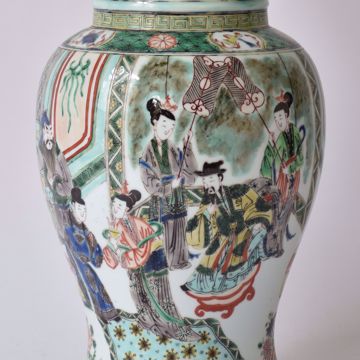 Picture of PEAR-SHAPED VASE WITH SLENDER NECK