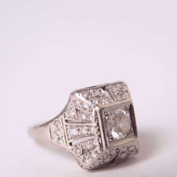 Image de BAGUE EN PLATINA