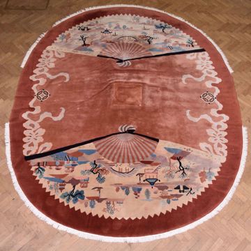 Image de TAPIS CHINOIS OVALE