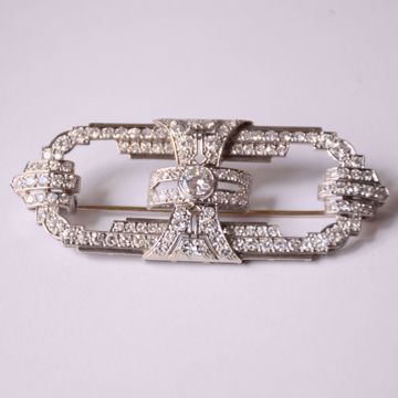 Picture of WHITE GOLD BROOCH