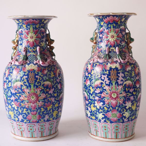 Image sur PAIRE DE VASES