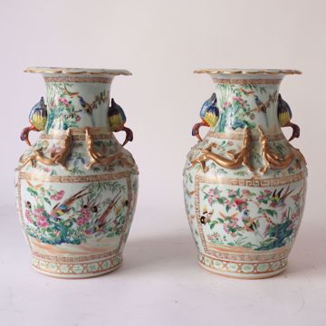 Image de PAIRE DE PETITS VASES