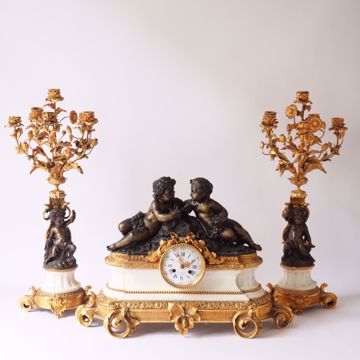 Image de GARNITURE DE CHEMINEE