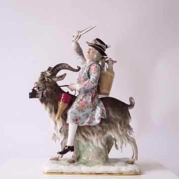 Picture of MAN ON GOAT