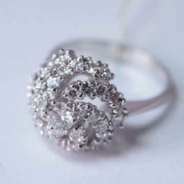 Image de BAGUE EN OR BLANC