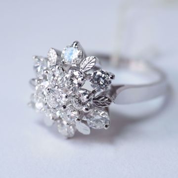 Image de BAGUE EN OR BLANC