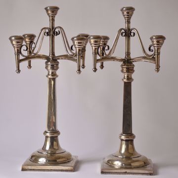 Picture of PAIR OF CANDELABRAS