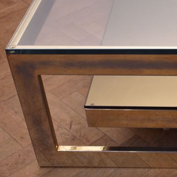 Picture of BELGO CHROME G-SHAPE COFFEE TABLE