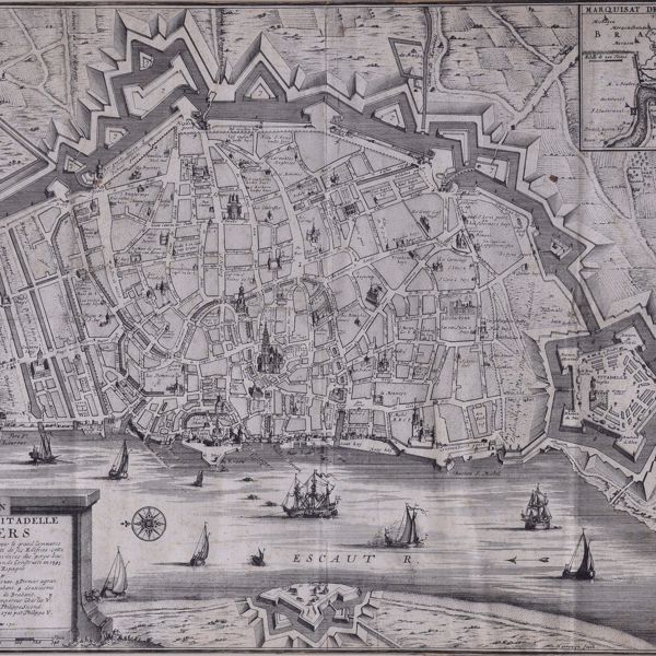 Picture of PLAN DE LA VILLE ET CITADELLE D'ANVERS