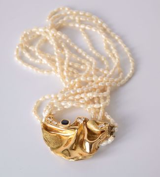 Image de COLLIER DE PERLES AVEC PENDENTIF