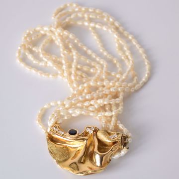 Image de COLLIER DE PERLES AVEC PENDENTIF