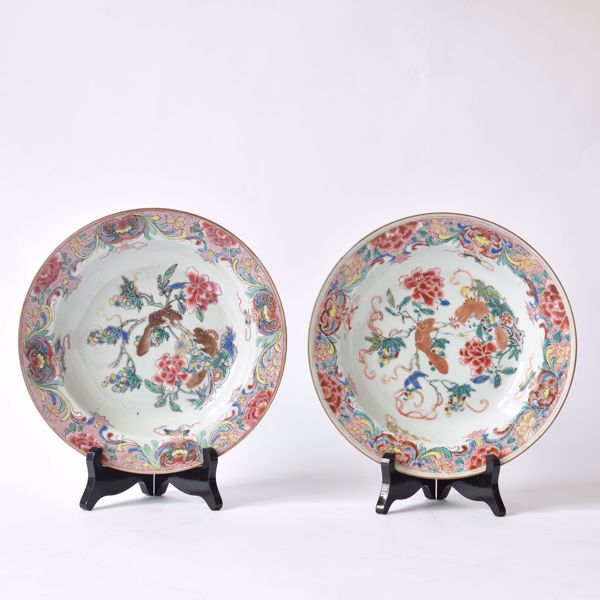 Image sur PAIRE D'ASSIETTES CREUSES