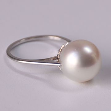 Image de BAGUE EN OR BLANC