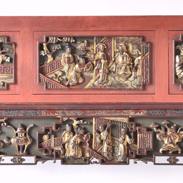 Image sur TROIS ORNEMENTS EN BOIS