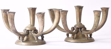 Afbeeldingen van PAAR KANDELABERS