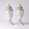 Picture of PAIR OF LIDDED VASES