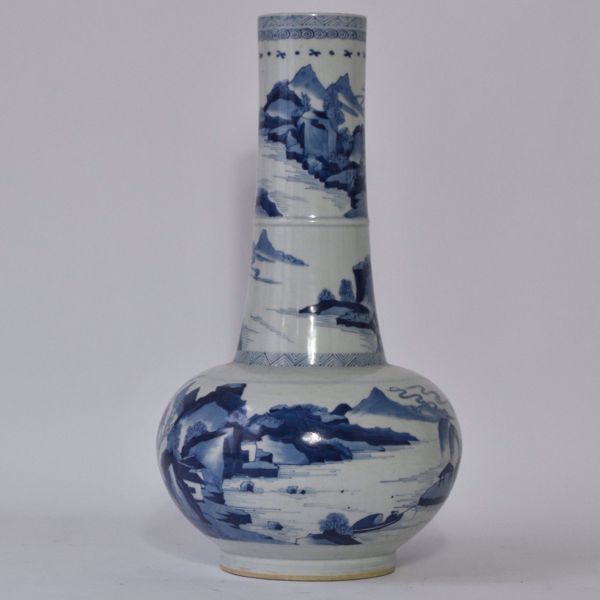 Picture of BOWL-SHAPED VASE WITH SLENDER NECK