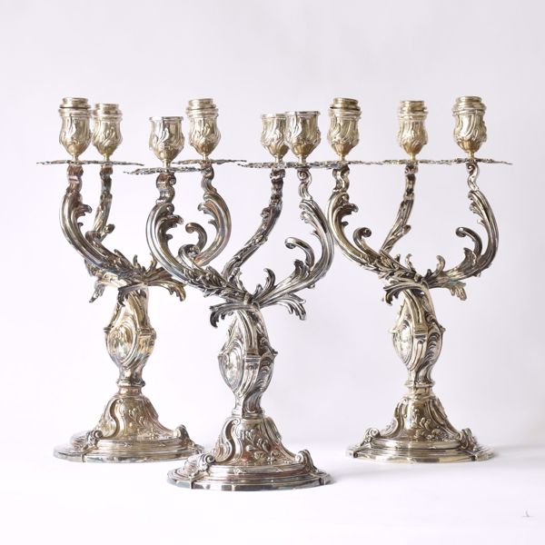 Picture of THREE CANDELABRAS